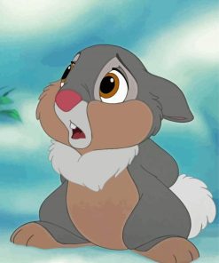 Thumper Disney Rabbit paint by number