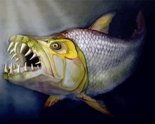 Tigerfish Art paint by number