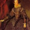 Velazquez Queen Isabella paint by number