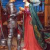 Waterhouse Tristan And Isolde paint by numbers