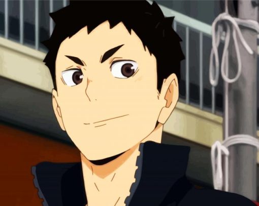 Haikyuu Daichi paint by number