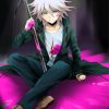 Anime Boy Nagito Komaeda paint by number