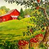 Apples Orchard paint by number