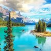 Canada Maligne Lake paint by number