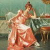 Composing A Letter Vittorio Reggianini Paint by number