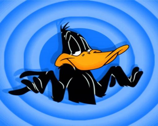 Daffy Duck paint by number