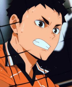 Daichi Sawamura Anime Character paint by number