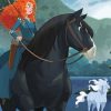 Disney Brave Merida paint by number