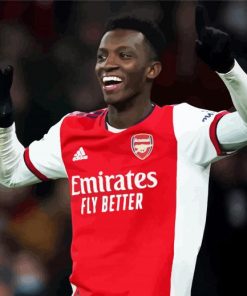 Eddie Nketiah Arsenal paint by number