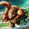 Fantasy Nautilus paint by number