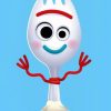 Forky Toy Story paint by number