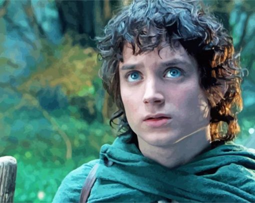 Frodo Baggins paint by number