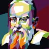 Galileo Galilei Pop Art paint by number