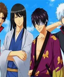 Gintama Anime Manga paint by number