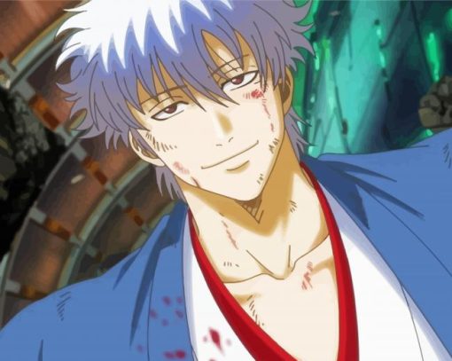 Gintama Manga Anime paint by number