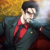 Goro Majima Smoking paint by number