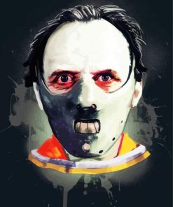 Hannibal Lecter Art paint by numbers