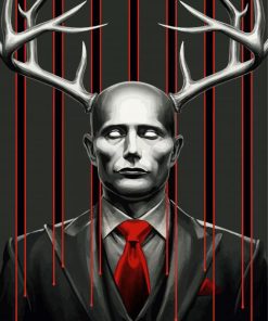 Hannibal Poster paint by numbers