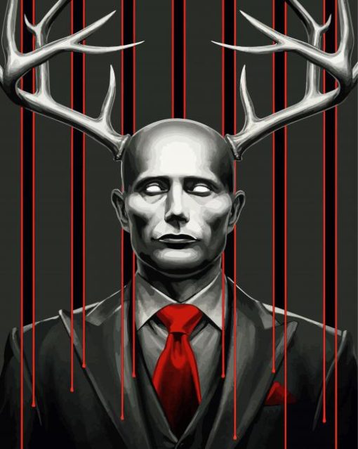 Hannibal Poster paint by numbers