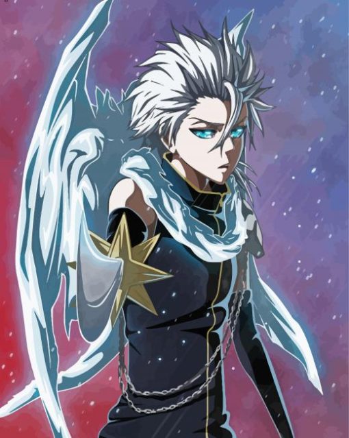 Hitsugaya Toshiro Bleach Anime paint by number