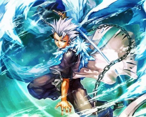 Hitsugaya Toshiro Paint by number