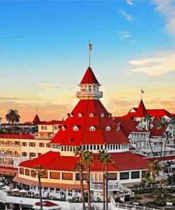 Hotel Del Coronado Curio Collection By Hilton paint by number