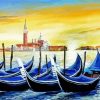 Italy Venice Gondolas Art paint by number