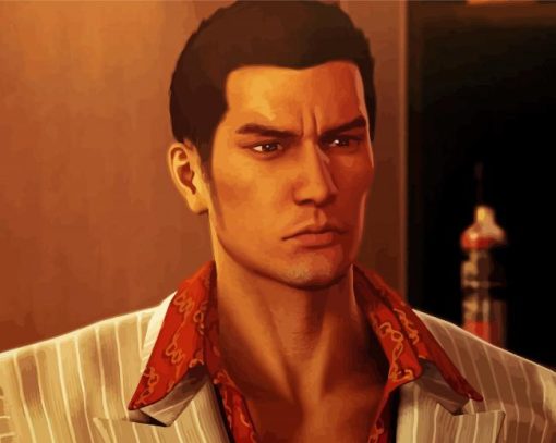 Kiryu Mafia Member paint by numbers