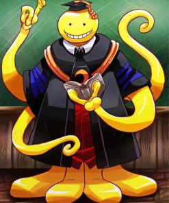 Koro Sensei Anime paint by numbers