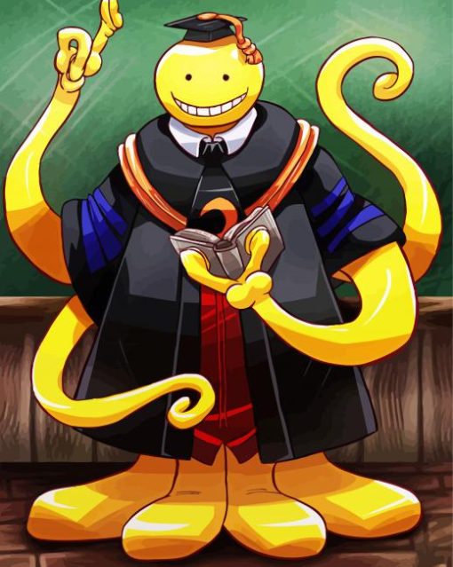 Koro Sensei Anime paint by numbers