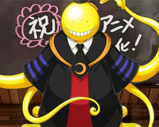 Koro Sensei Anime paint by numbers