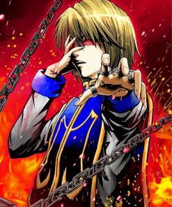 Kurapika Anime paint by numbers