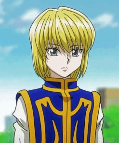 Kurapika Anime paint by numbers