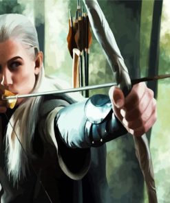 Legolas Elf paint by number