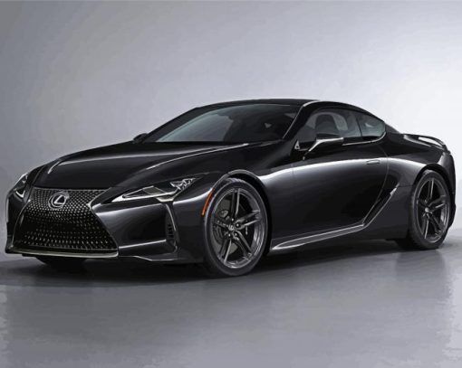 Lexus LC paint by number