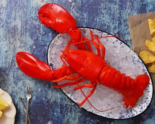 Lobster paint by number