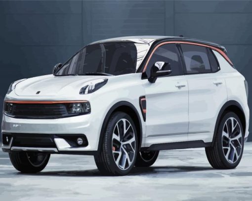 Lynk Co Car paint by number