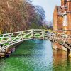 Mathematical Bridge Cambridgeshire paint by number