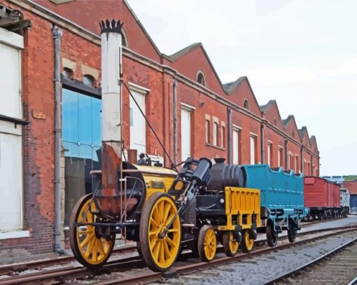 Museum Of Transport Greater Manchester paint by numbers