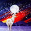 Mystical Deer paint by number