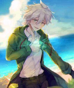 Nagito Komaeda Danganronpa paint by number