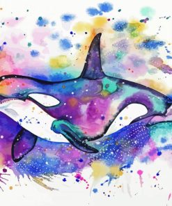 Orca Art paint by number