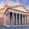 Pantheon Rome paint by number