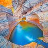 Pilbara Karijini Park Hamersley Gorge paint by number