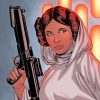 Princess Leia Organa paint by number