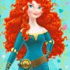 Princess Merida paint by number