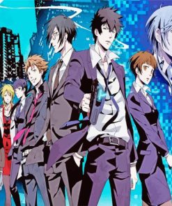 Psycho Pass Anime paint by number