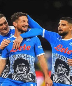 SSC Napoli paint by numbers