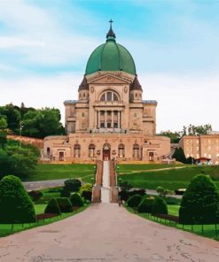 St Joseph Oratory Of Mount Royal Montreal paint by numbers