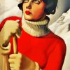 Saint Moritz Tamara De Lempicka paint by numbers